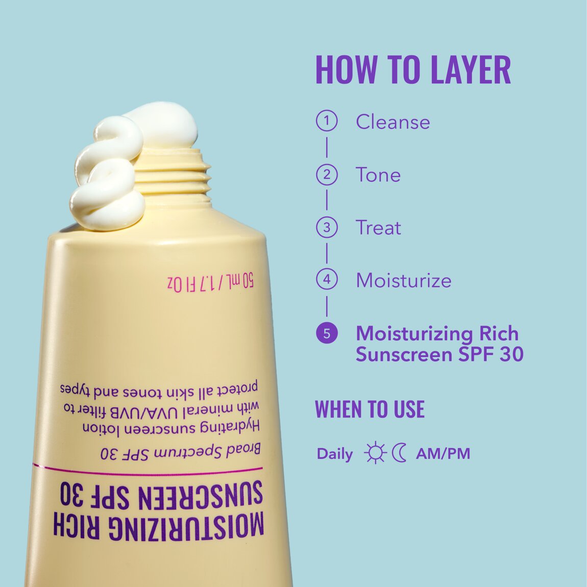 Moisturizing Rich Sunscreen SPF 30 J3
