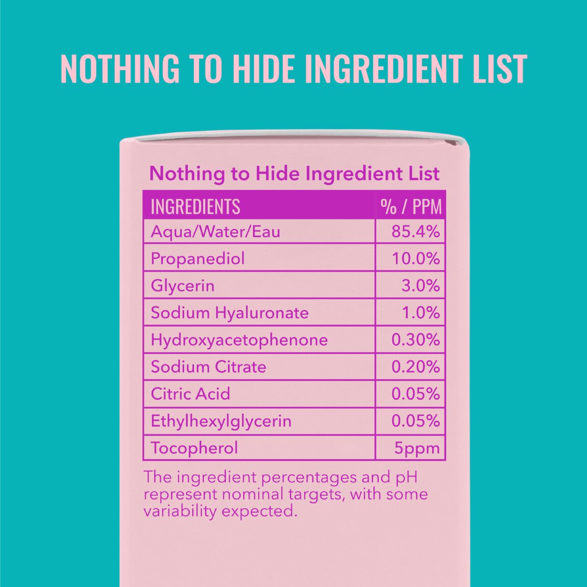 Hyaluronic Acid Serum H0