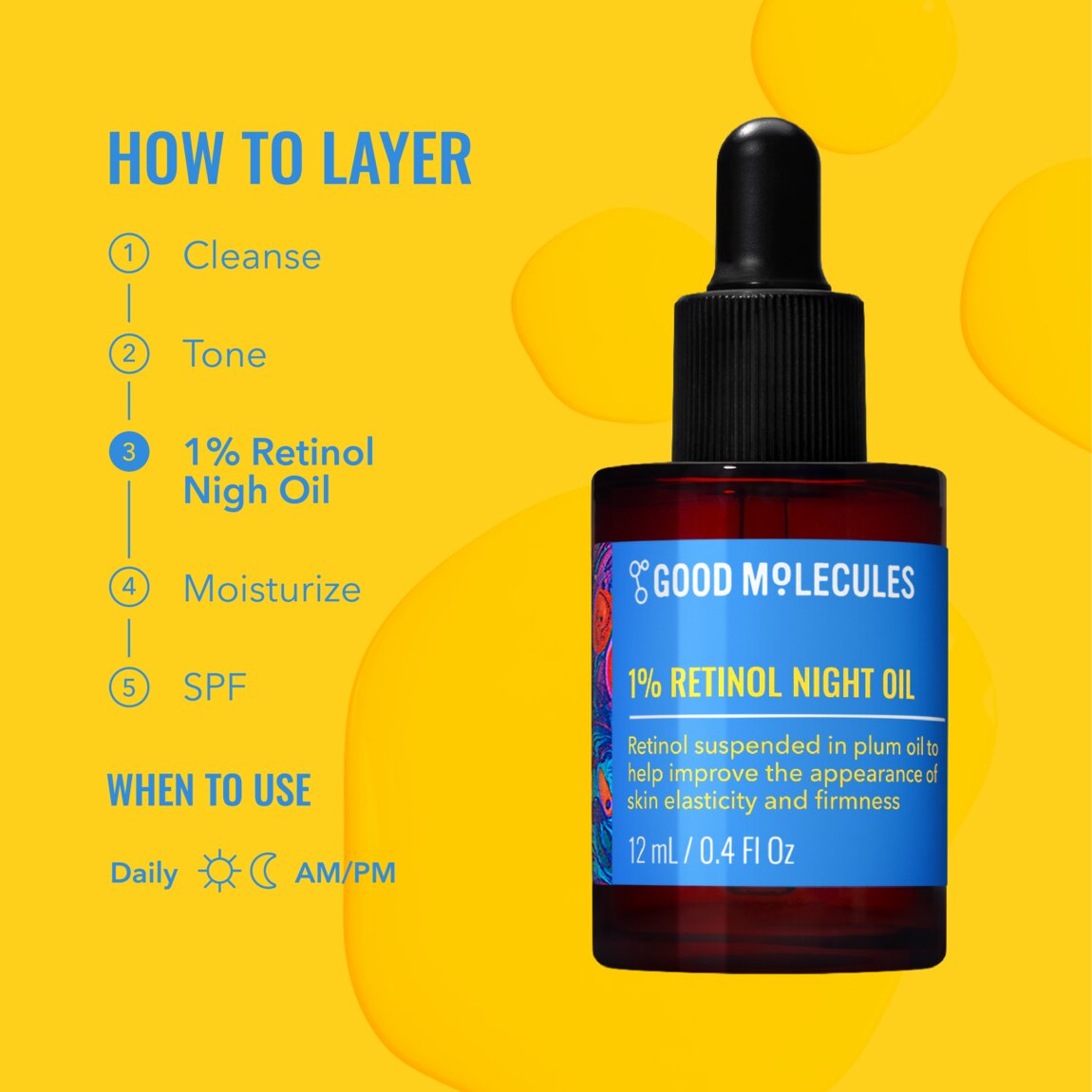 1% Retinol Night Oil C5