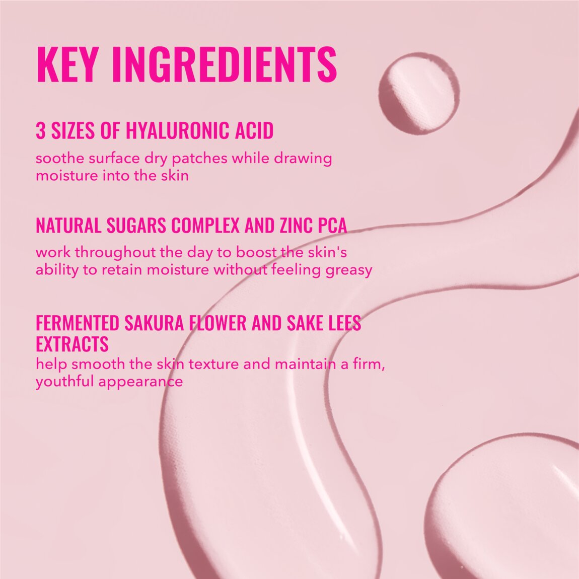 Sakura Hyaluronic Acid Boosting Essence W3