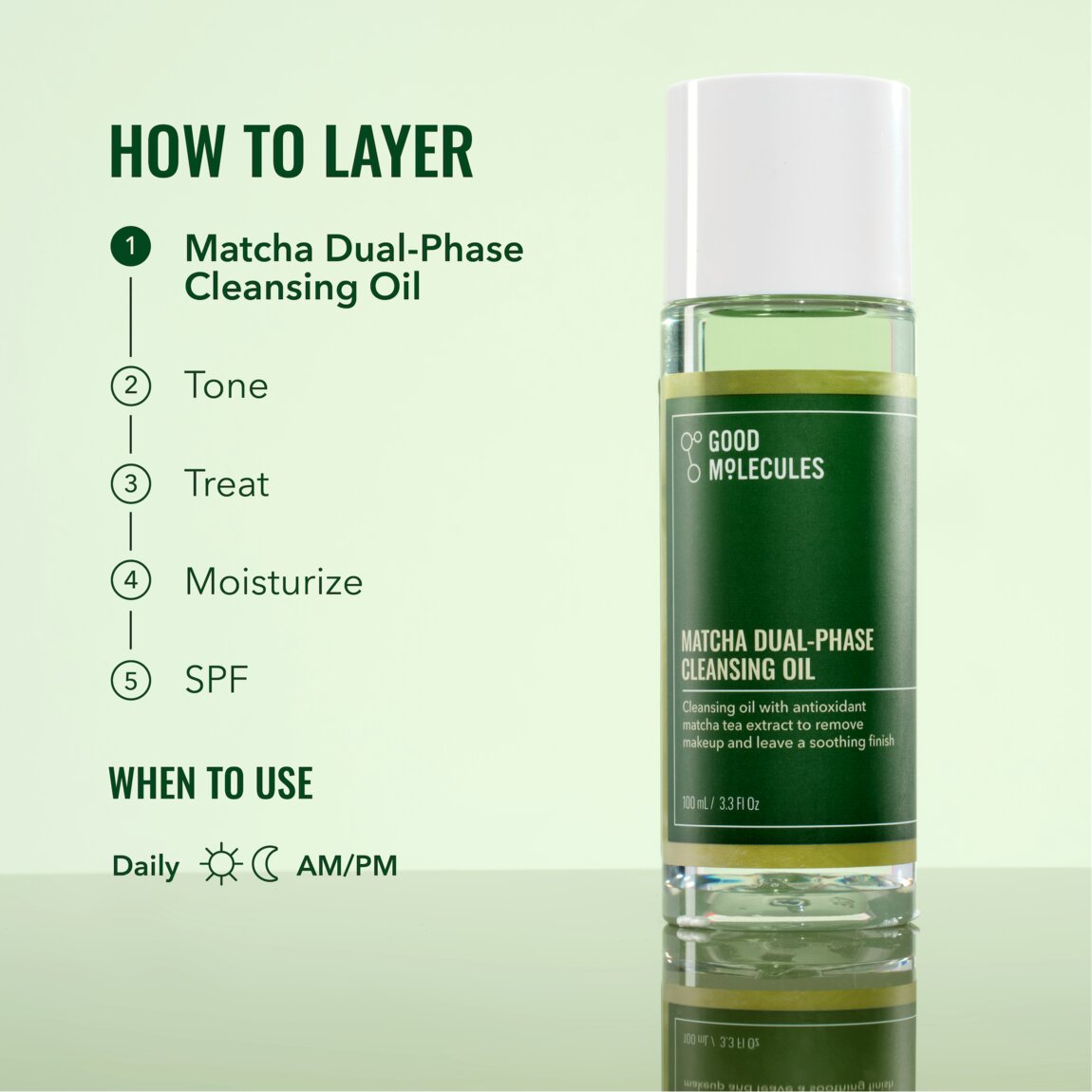 Matcha Dual-Phase Cleansing Oil N7