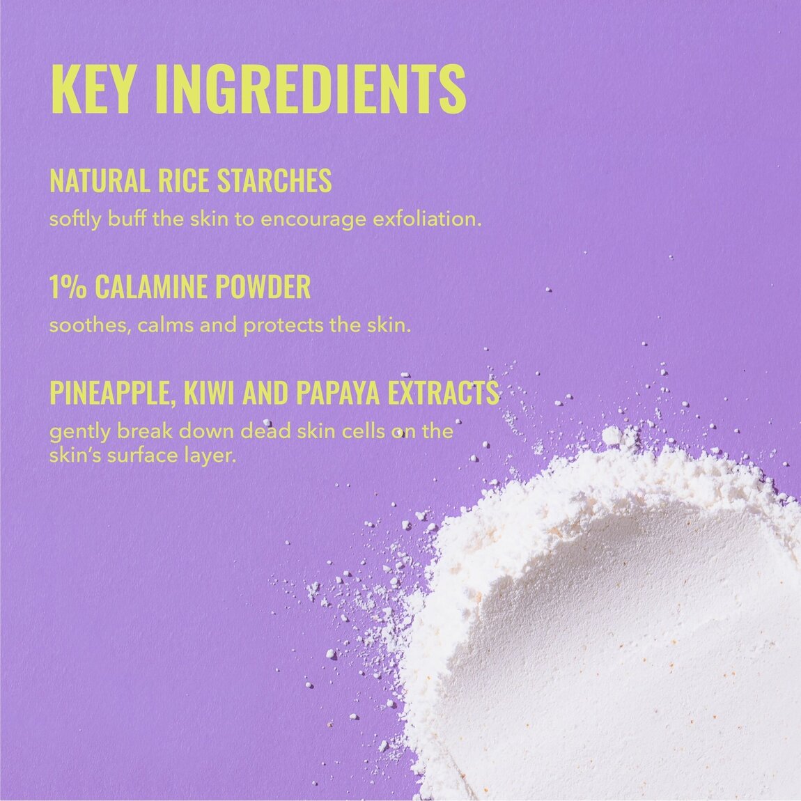 Pineapple Exfoliating Powder B8