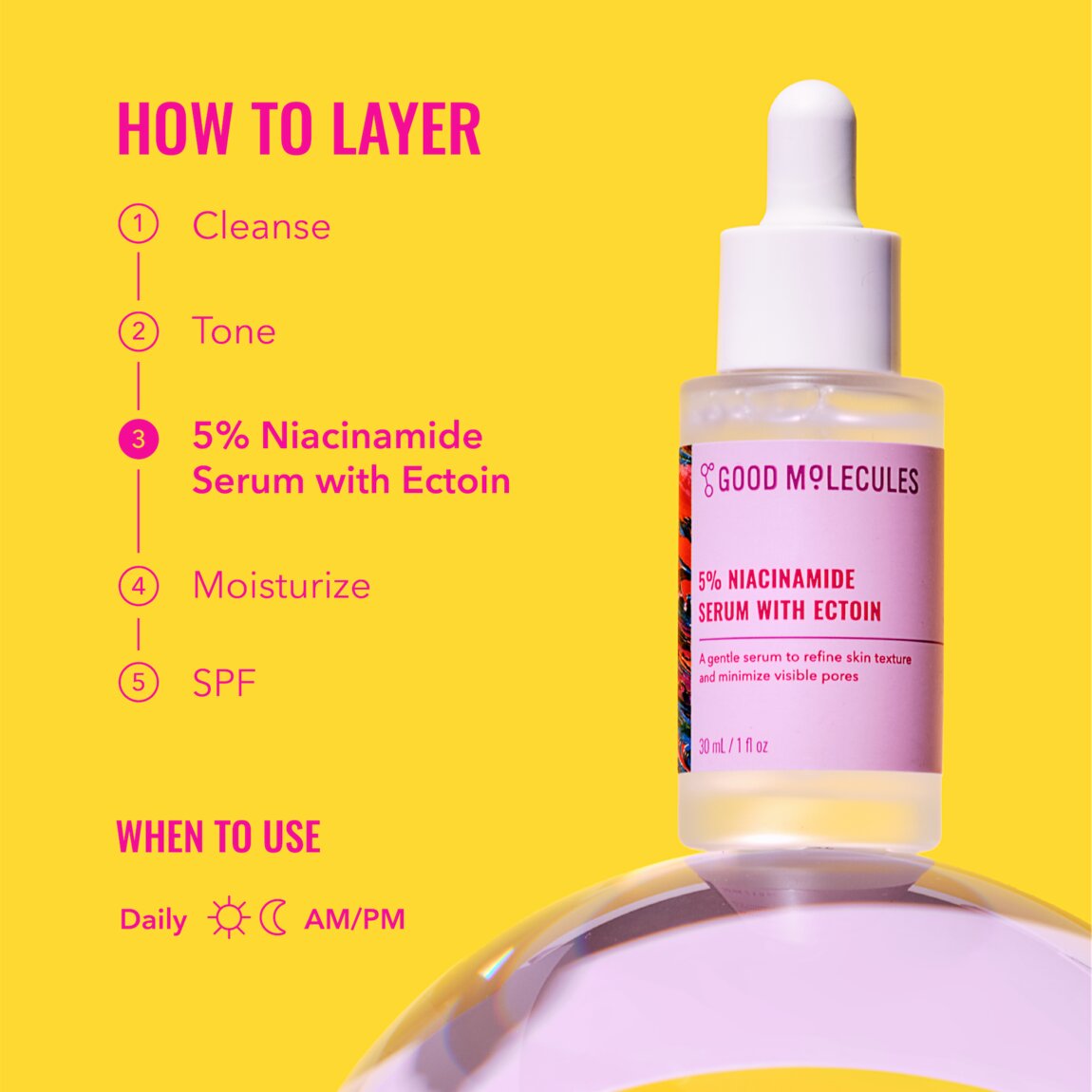 5% Niacinamide Serum with Ectoin Q4