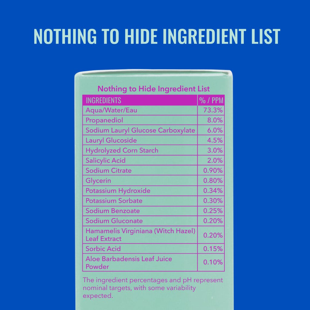 Acne Foaming Cleanser E1