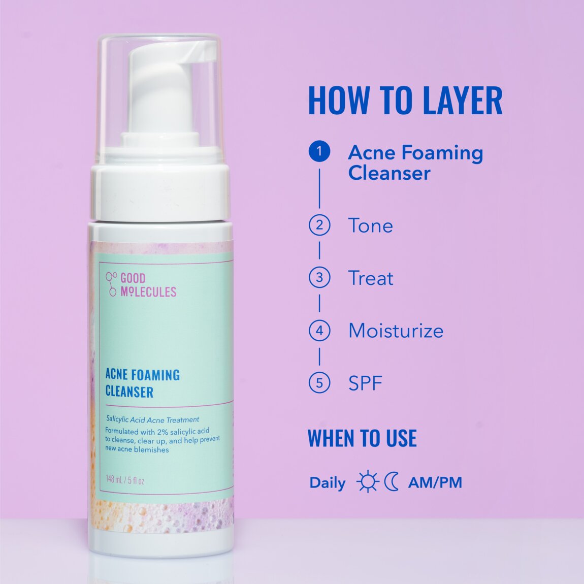 Acne Foaming Cleanser E1