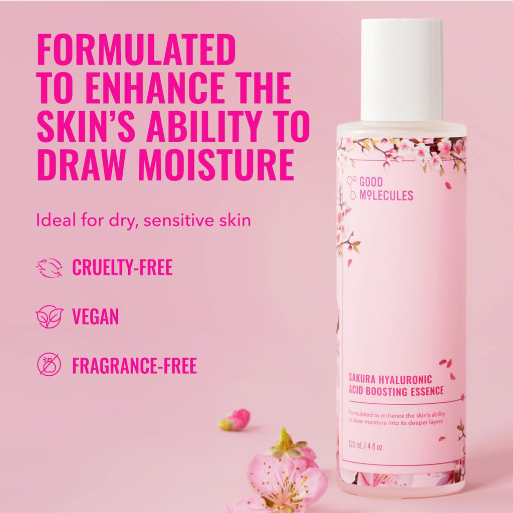 Sakura Hyaluronic Acid Boosting Essence W3