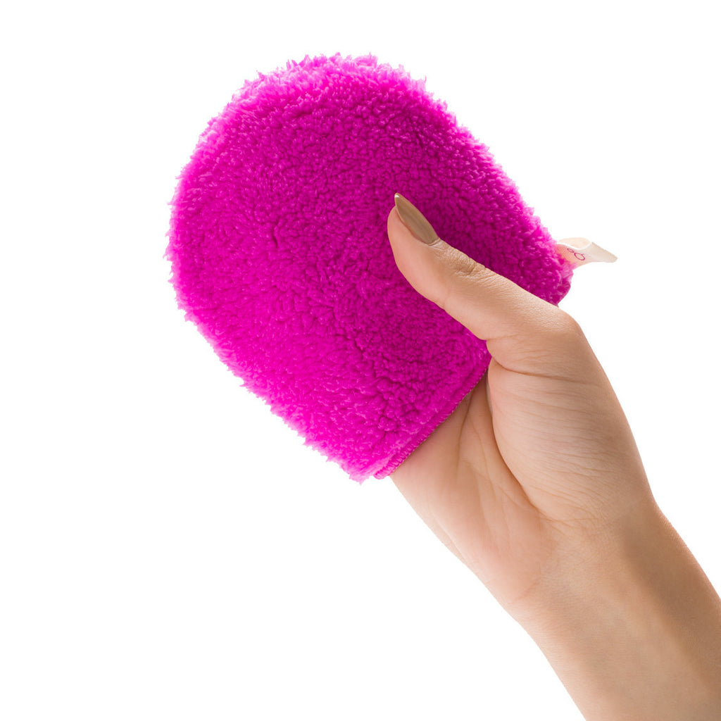 Purple Facial Cleansing Mitt J0