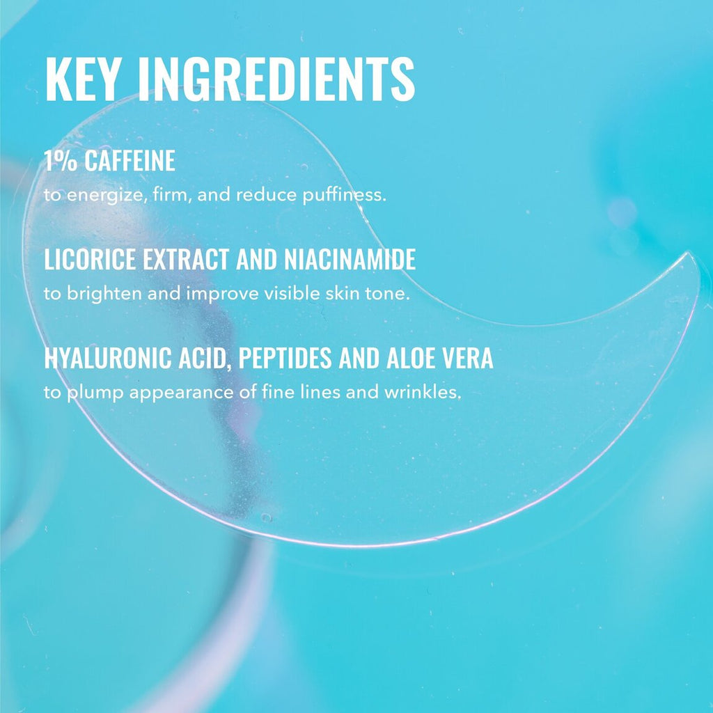 Caffeine Energizing Hydrogel Eye Patches W1